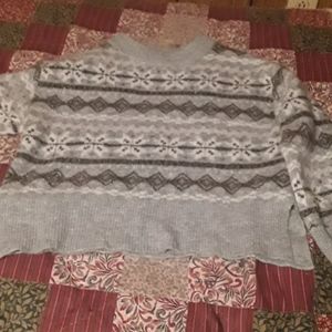 A cozy soft sweater.